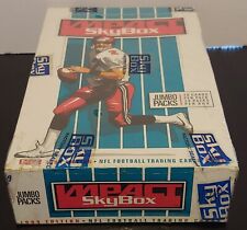 1994 SKYBOX IMPACT FOOTBALL CARDS FACTORY SEALED JUMBO BOX