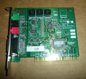 Tarjeta de audio de sonido PCI EnSonic ES1370 AudioPCI 9723 6000566 E436635 - Imagen 1 de 1