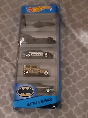 Hot Wheels 2015 HW CITY BATMAN 5-Pack Diecast Set (NIP/MPN#CDT28) - Image 1 of 2