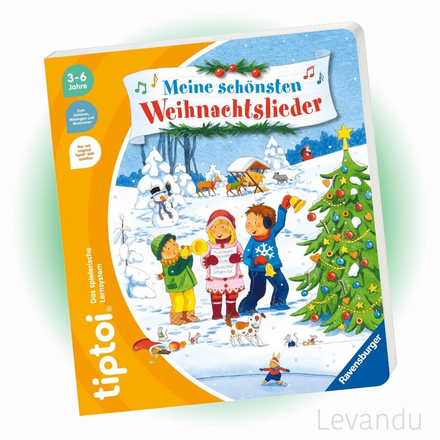 RAVENSBURGER tiptoi® Buch - Meine schönsten Weihnachtslieder - NEU - Bild 1 von 4