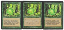 Magic the Gathering MTG Onslaught Vitality Charm Cards by David Martin X3
