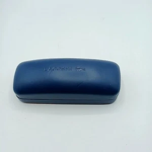 Lacoste Blue Clamshell Glasses Case - Blue - Picture 1 of 5