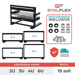 19 zoll 2U 3U 4U 6U RACK-Ständer Netzwerk Server Ausrüstung - Bild 1 von 21