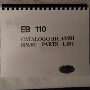 Bugatti EB110 Factory Illustrated Spare Parts, Catalogo Delle Parti Di Ricambio, - Picture 1 of 10