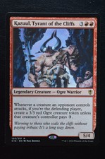 Magic The Gathering MTG KAZUUL, TYRANT OF THE CLIFFS Commander 2016 NM Near Mint