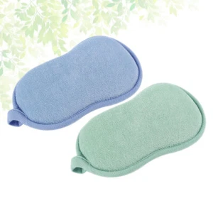 2 Pcs Bath Towel Scrubber for Body Kids Sponges Bathing Child Exfoliator Pads - Imagen 1 de 11
