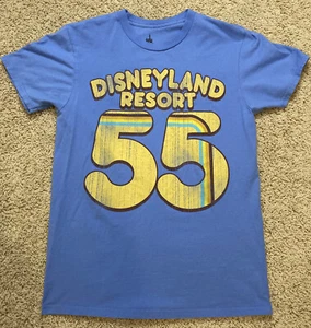 Disney Parks Disneyland Resort Retro 55 Years Authentic Original T-shirt Size S - Picture 1 of 5