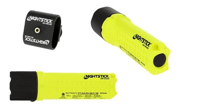 Nightstick Feuerwehr Helmlampe LED ATEX + MSA / SICOR / Vallfirest Helmhalterung - Bild 1 von 4