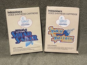 Intellivision Tron Solar Sailor CIB Space Spartans With Box Intellivoice Lot