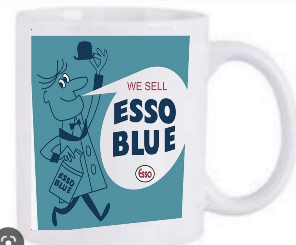 Esso Blue  sdvert mug New Dishwasher Proof   - Image 1 of 1