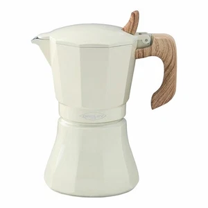 Caffettiera Italiana Oroley Petra Crema Alluminio 6 Tazze - Imagen 1 de 1
