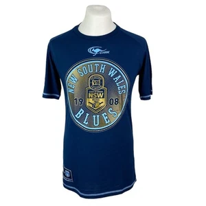 Nueva Gales del Sur Camiseta Azul Pequeña NSW 2009 Camiseta Oficial Gráfica Camiseta Deportiva - Imagen 1 de 17