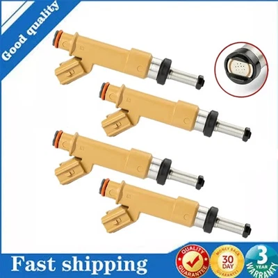 4* Inyectores de combustible 23250-0T020 para Pontiac Vibe 2009-2010 Toyota Corolla 2014-17 Foto 1 de 4