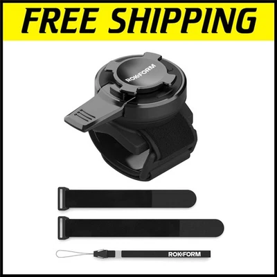 通用自行车手机支架适用于 7/8 英寸至 2.25 英寸车把 - 运动系列黑色 — 第 1/4 张图片