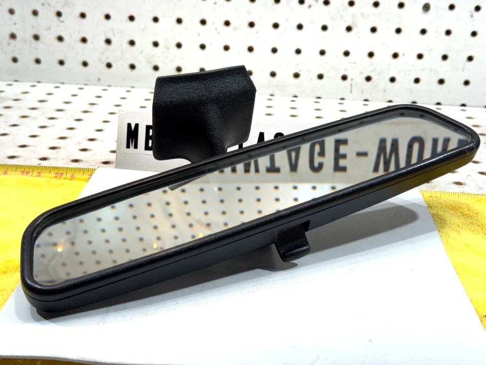 1 Espejo retrovisor manual negro asientos delanteros originales mercedes 86-95 w124 c124 Foto 1 de 4