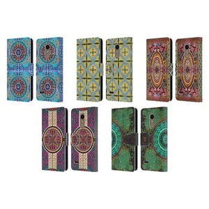 HEAD CASE DESIGNS ARABESQUE PATTERN LEATHER BOOK WALLET CASE FOR LG PHONES 1 - Picture 1 of 7