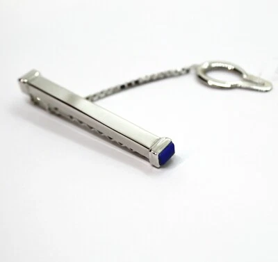 Fermacravatta White Gold 18k A With Chain And Pencils - Personalized - Image 1 of 2