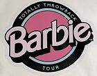 Barbie Totally Throwback Tour Adhesive Bumper Sticker. Exclusive To Truck Tour