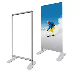 EZ Tube Tension Stoff Display Rahmen 36"x89" gerader Stand Ausstellung Show Stand - Bild 1 von 11