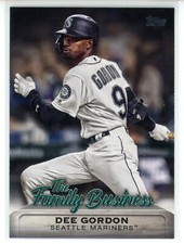 2019 Topps Update The Family Business #19 Dee Gordon (Mariners)