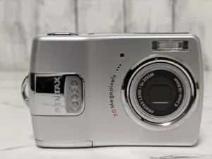 PENTAX Pentax OptioS Optio M20 3.2MP Digital Camera - Silver Japan - Picture 1 of 6