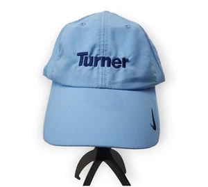 Turner Nike Golf Hat Blue Embroidered Hook & Loop Breathable - Picture 1 of 13