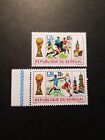 Briefmarke Senegal Fußball-weltmeisterschaft N° 403/404 Neu Luxus MNH 1974