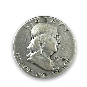 1952-P Franklin Half Dollar Silver Coin B010