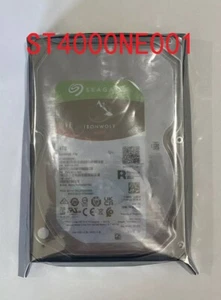 SEAGATE IRONWOLF PRO NAS ST4000NE001 4TB 7200 RPM 128 MB 3.5" SATA HARD DRIVE - Picture 1 of 4