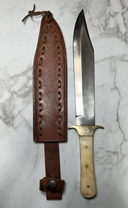 vintage handmade bowie knife quality craftsmanship  - Picture 1 of 13