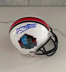 Mike Ditka Chicago Bears Signed Autograph Hall Fame Mini Football Helmet JSA COA - Picture 1 of 2