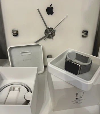  APPLE WATCH 1ST A1554 MJ3Y2TY/A COME NUOVO RARO  COLLEZIONE BRACCIALE MILANESE - Imagen 1 de 4