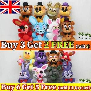 FNAF Plush Five Nights at Freddy's Sanshee Doll Toy Chica Bear Foxy Bonnie Gift