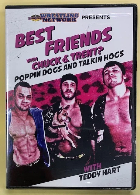 BEST FRIENDS WITH CHUCK & TRENT – DVD, TEDDY HART, WRESTLING NETWORK, SEALED NEW - Image 1 of 1