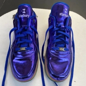 RARE STARBURY Stephon Marbury LED Luminous Purple/Blue basketball Shoes Men 11 - Picture 1 of 16