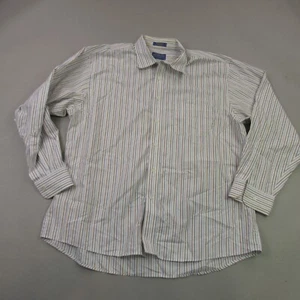 Pendleton Shirt Mens XL Long Sleeve Button Front Adult Metro Stripes - Picture 1 of 10