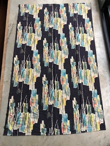 Par de cortinas vintage MCM era atómica de Grafton años 50/60 - Imagen 1 de 11