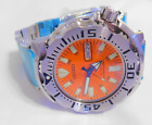 Seiko Stainless Steel Orange  Monster Men's Automatic Diver Watch - SKX781K