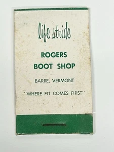 Vintage Life Stride Advertising Sewing Kit Roger’s Boot Shop Barre Vermont - Picture 1 of 4
