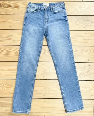 '  FAT FACE 'Sway Slim' blue stretch jeans Size 8 - Image 1 of 4