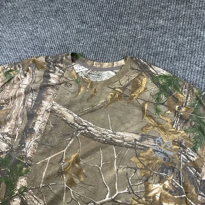 Real Tree Camo T Shirt Mens 3XL Team RealTree Xtra Hunting Shirt Short Sleeve - Image 1 of 4