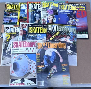 11 Transworld Skateboarding Magazine Lot 1990-1991 Dec-Oct Skateboard OG - Bild 1 von 14
