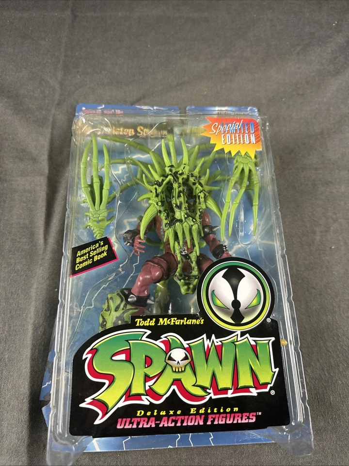 McFarlane Special Limited Edition Exo-skeleton Spawn Figure 1996 Green Armor