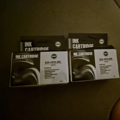 KD 10BK XL Black Ink Cartridge Printer, KD-10BK, Kodak Compatible, New & Sealed - Image 1 of 2