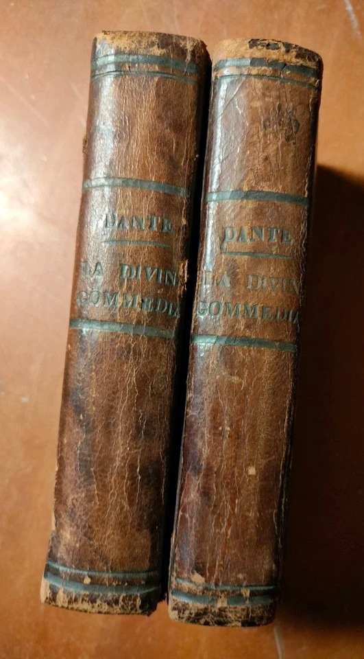 LA DIVINA COMMEDIA DI DANTE ALIGHIERI (VENEZIA 1852) CON NOTE DI PAOLO COSTA - Immagine 1 di 4