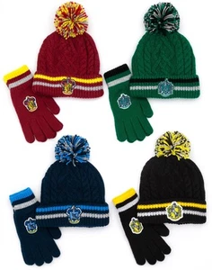 Juego de gorro y guantes Harry Potter azul unisex - Imagen 1 de 8