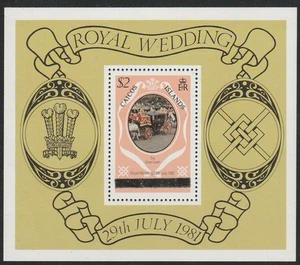 Stamps Caicos Island 1981 Turks and Caicos Islands Postage Overpr. Sc#11a MNH - Picture 1 of 1