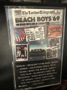 The Beach Boys '69 - Live in London (Cassette Tape, Capitol Records) 4N-16134 - Picture 1 of 3