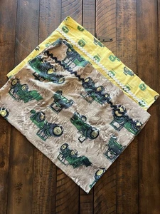 Vintage John Deere Kissenbezüge Farmcore Traktoren Standard Mähdrescher grün - Bild 1 von 10