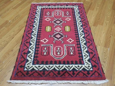 Богемский ковер, турецкий ковер-ушак Oushak, ковер современного дизайна 3x5 футов - Изображение 1 из 4